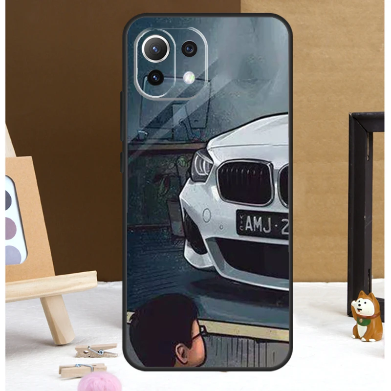 เคสดริฟท์ลายรถสปอร์ตสุดเจ๋งสำหรับ poco X6 Pro M6 X3 X5 F3 F5 M5s Xiaomi 13 14 ultra 12 Lite 11T 12T 12T 12T 12T 12T PRO COVER