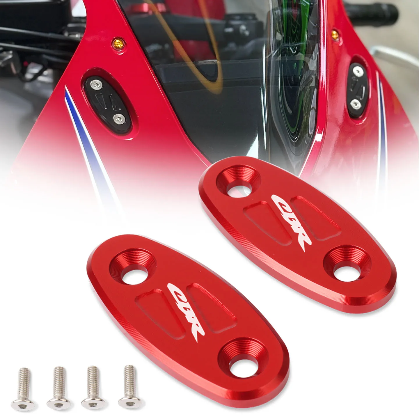 

Зеркала заднего вида для мотоцикла, декоративная крышка сиденья, основание зеркала, подходит для CBR650R CBR650F CBR500R CBR250R CBR600RR CBR1000RR