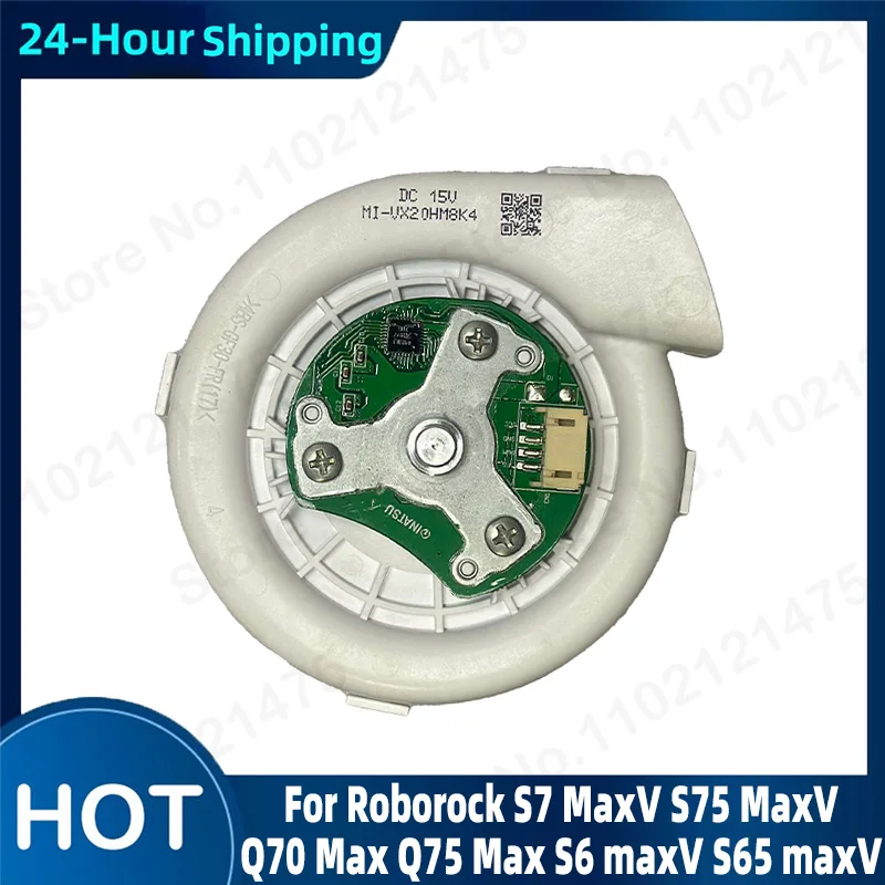 Oryginalne akcesoria do silników wentylatora Super Ventilator do Roborock S7 MaxV S75 MaxV S65 maxV S65 maxV Q70 Max Q75 Max Części silnika