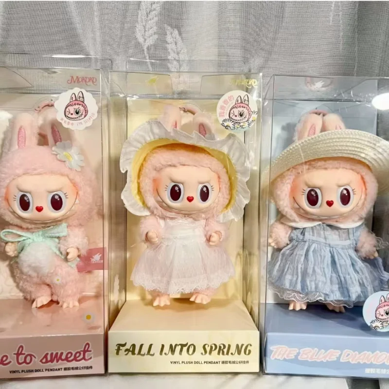 

Hot Sale 1:1 Replica Monster Labubu Series Fall In Wild Doll Lisa Same 17cm Vinyl Doll Toy Tide Play Pendant Toy Birthday Gifts