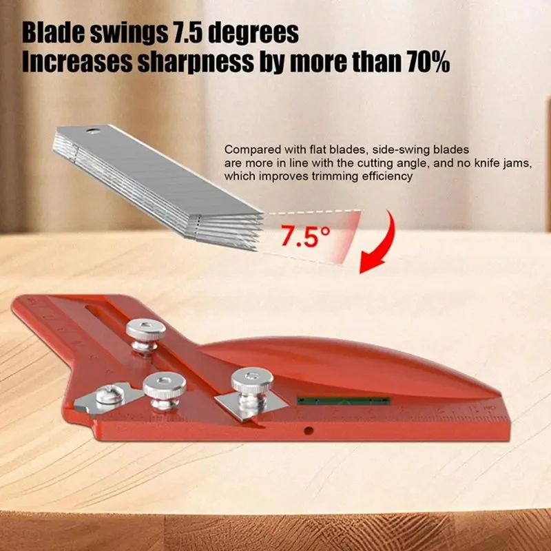 

BEAU-Edge Banding Cutter Wood Chamfering Fillet Scraper Chamfering Fillet Scrapers Woodworking Hand Trimming Tool