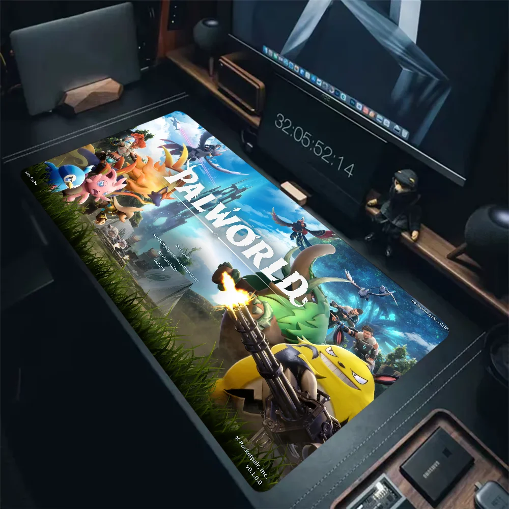 

XXL Palworld Desk mat cartoons Large size games Keyboard desktop protection pad top sale Decoration gaming accessories Mousepad