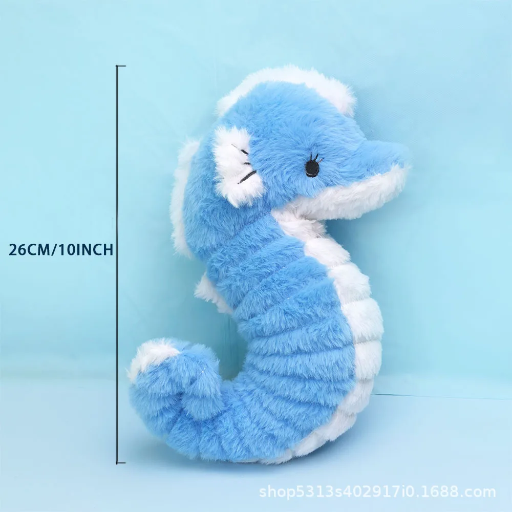 Seahorse Plush Toy Pendant Creative Aquarium Surrounding Gifts Home Decoration Doll Ornament