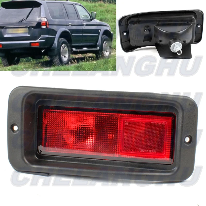 

For Mitsubishi Pajero MONTERO Sport 1999 2000 2001 2002 2003 2004 2005 2006 2007 2008 Right Side Rear Bumper Reflector Light