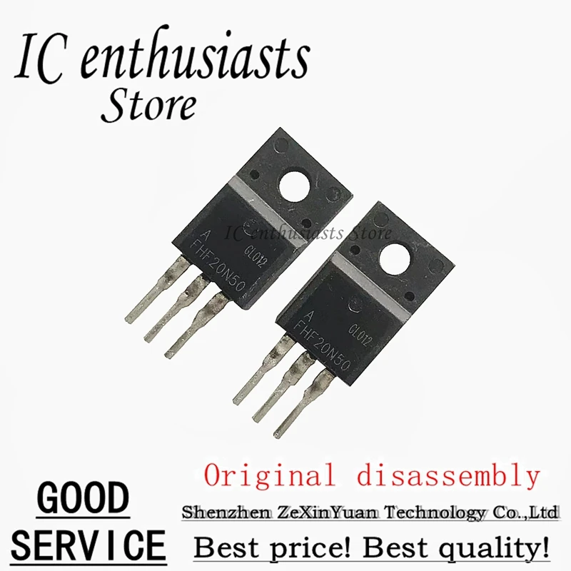 10PCS FHF20N50 20N50 20A 500V TO-220 Original disassembly