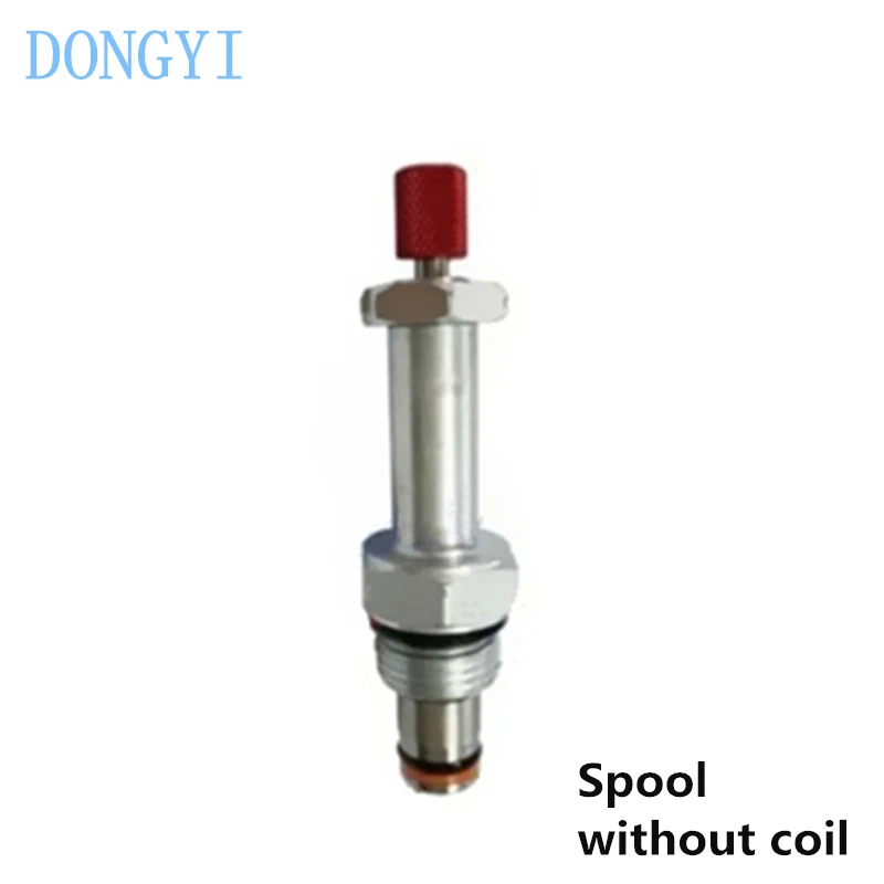 2 Position 2 Way Normally Closed DHF08-220H Hydraulic Threaded Cartridge Solenoid Valve SV08-2NCP-M Pressure Relief Valve