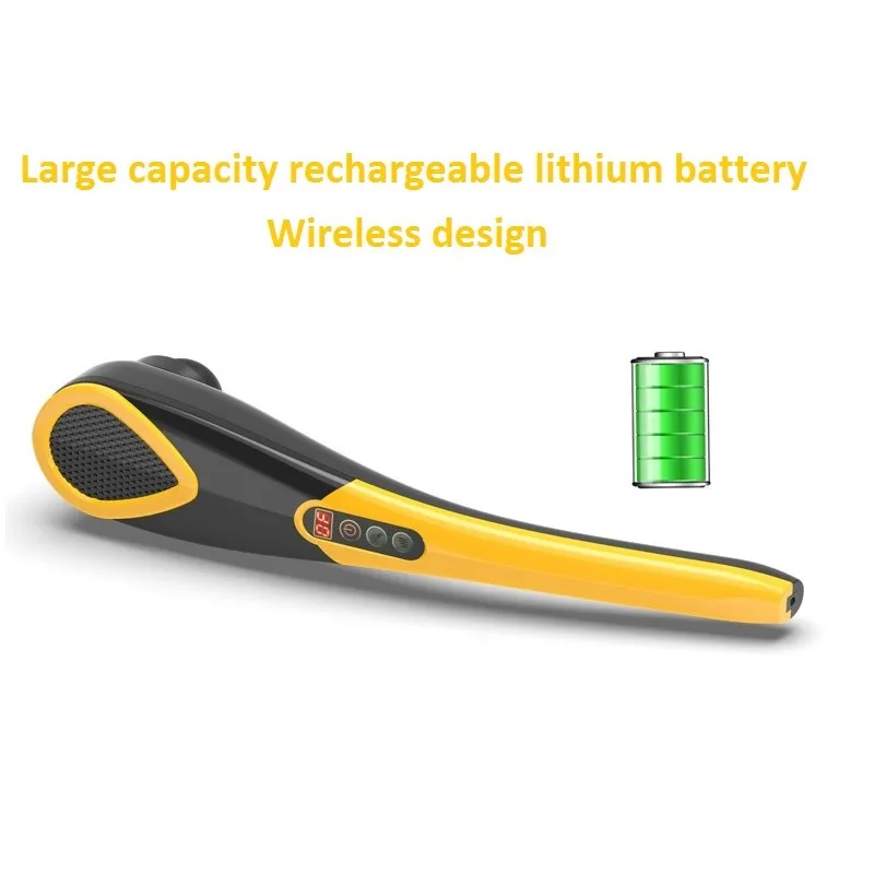 Intelligent Multifunctional Rechargeable or Electric  Massager Stick for Waist Neck Arm  back abdomen thigh calf massage