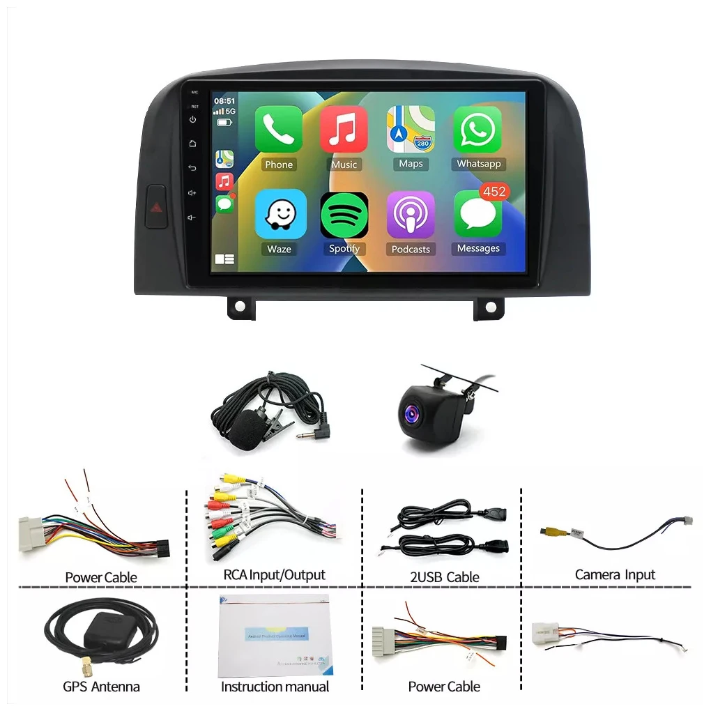 Car Radio Experience Wired/Wireless Android Auto Integration