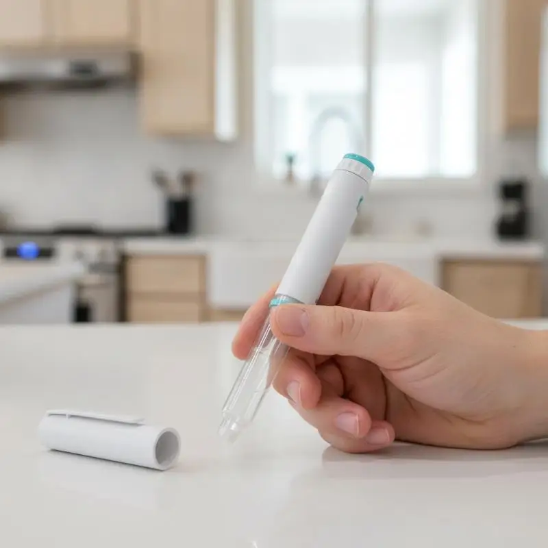 3ml Empty Portable Injection Pen Auto Dose Control Liquid Filling Bottle For Household Use