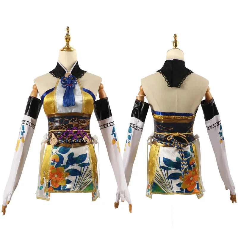 Game Naraka Bladepoint Tsuchimikado Kurumi Hutao Cosplay Costume Women Fancy Outfits Exclusive Design Halloween Party Essential