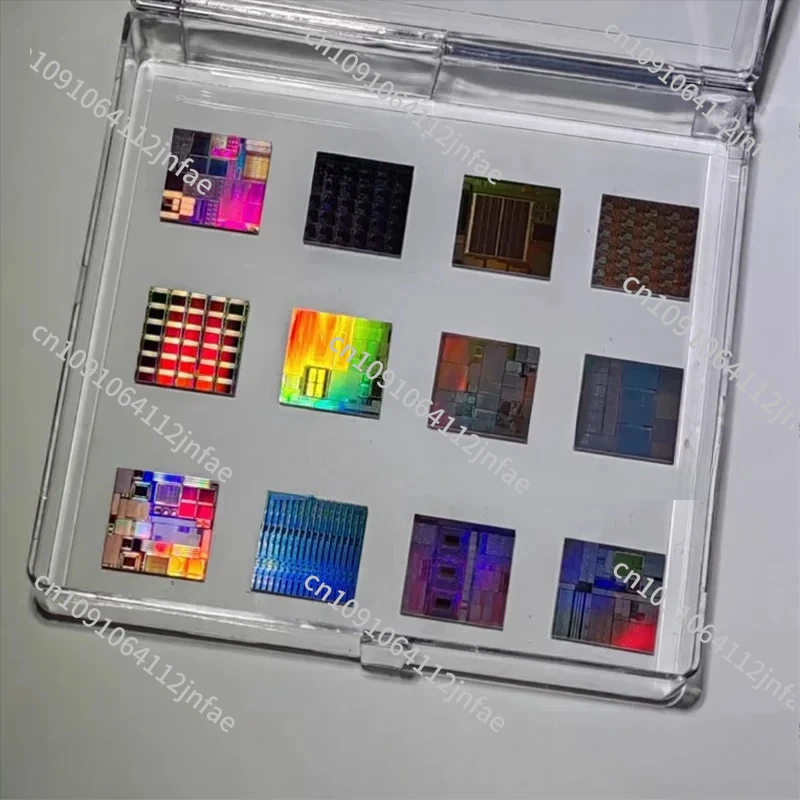 Bare Silicon Chip, CPU Wafer, Photolithography, Integrated Circuit Chip, Semiconductor Silicon Chip
