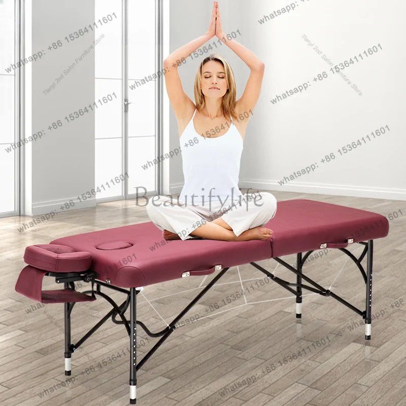 Factory Direct Sales Nordic Convenience Massage Tables Collapsible Foot Bath Originality Massage Tables Beauty Salon Furniture L