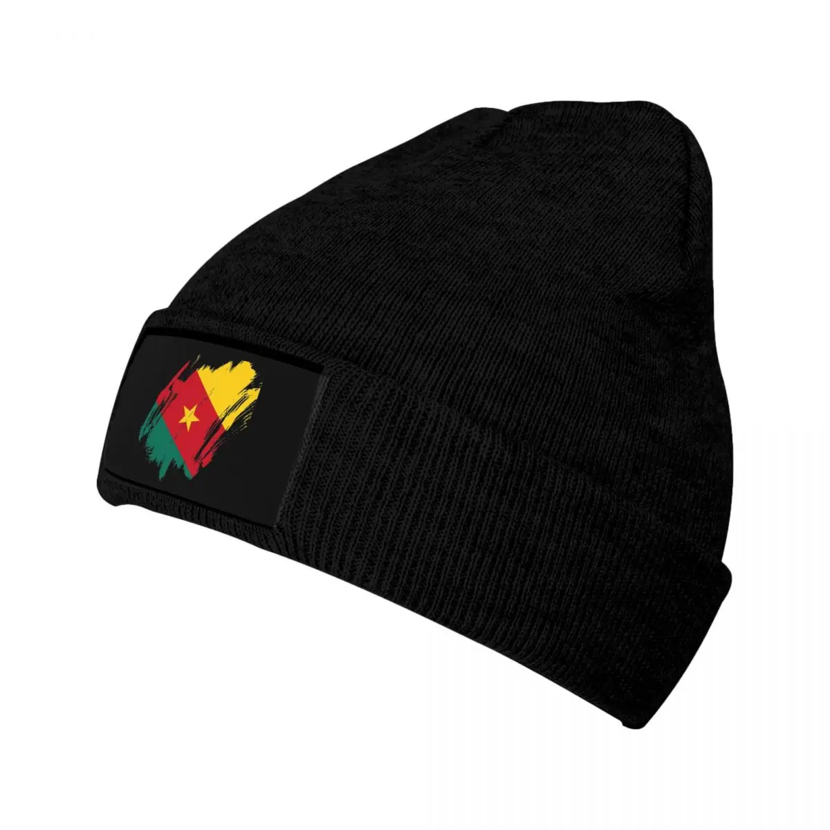 Cameroon Cameroun Flag Knit Hat Beanies Winter Hat Warm Hip Hop Cap Men Women Gifts