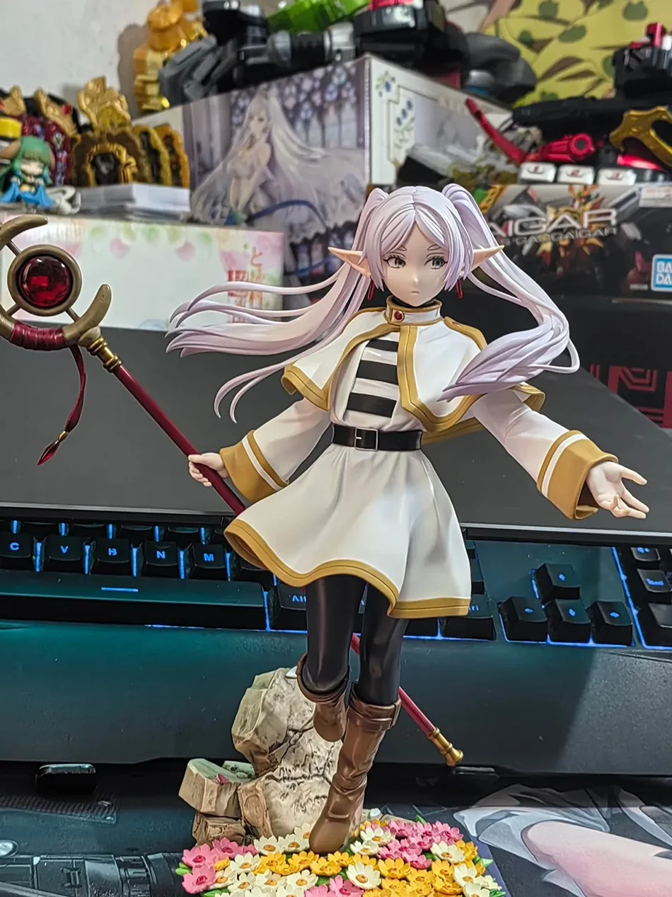 Heiß begehrte 23cm Frieren: Beyond Journey's End Anime-Figur Limitierte Frieren Actionfigur Luminasta Frieren Figurine Sammlerstück Modell Spielzeug – Detail 9