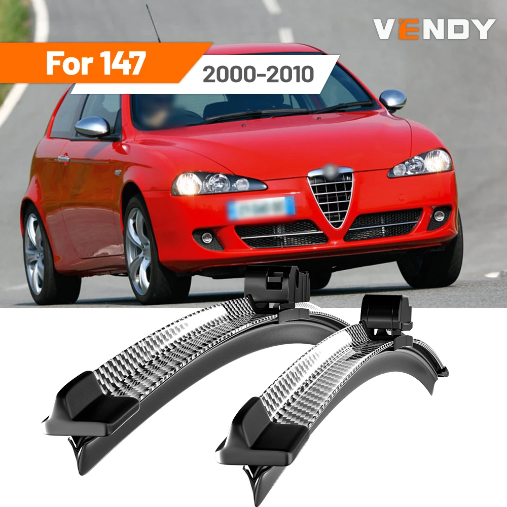 

For Alfa Romeo 147 2000-2010 2001 2002 2003 2004 2005 2006 2007 2008 2009 2pcs Front Windshield Wiper Blades Windscreen Wipers