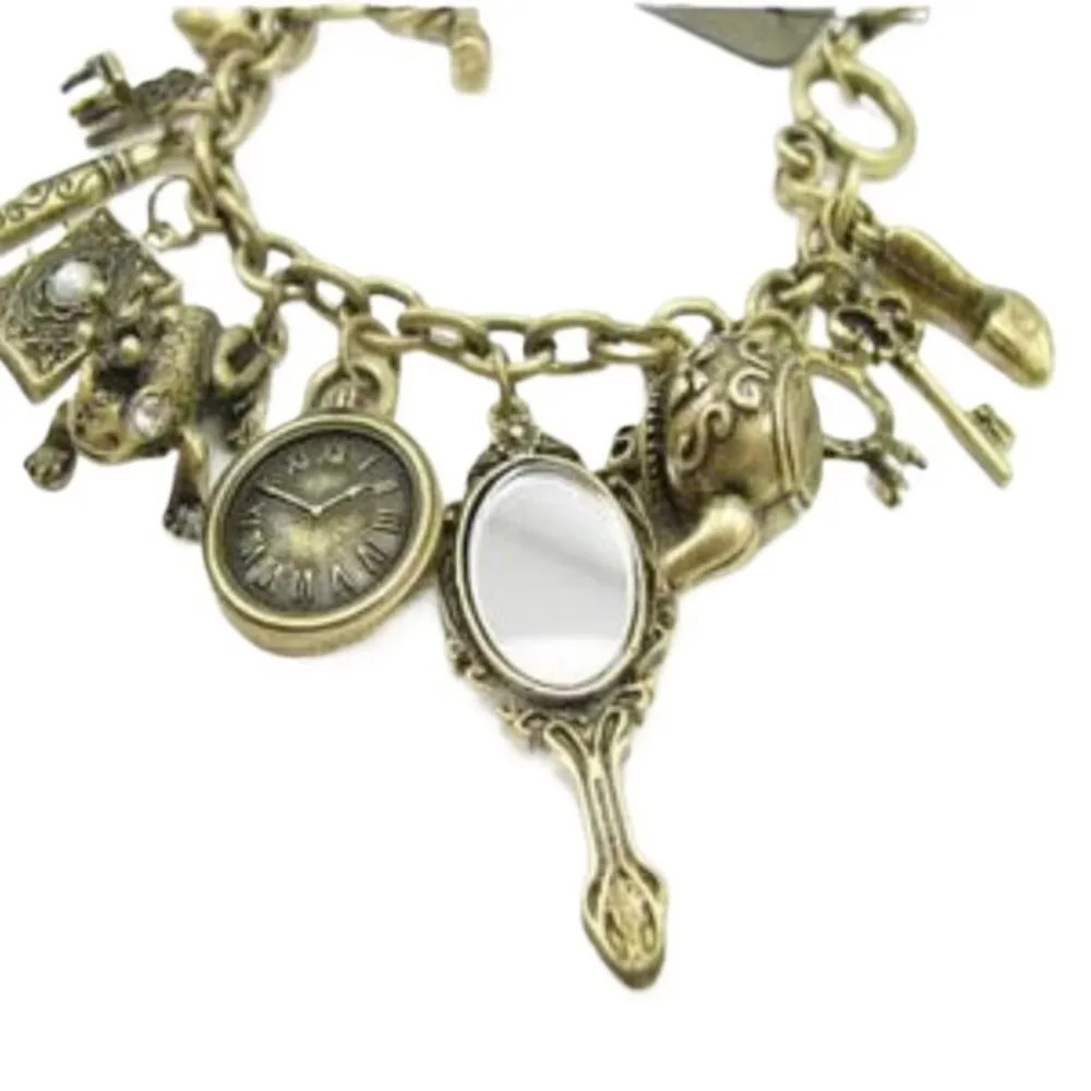 Vintage Bracelet Catholic Religious Medals Saints PRAY for Cross Pendant Link Chain Women Man Charms Bangle Jewelry Gifts