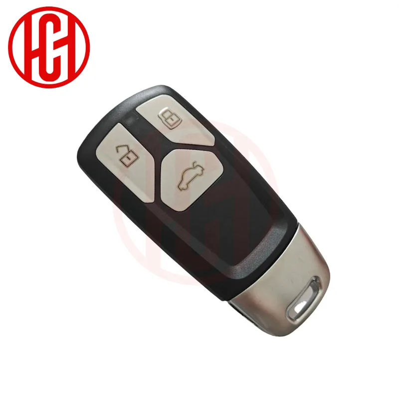 Guscio/Cover per Chiave Auto a 3/4 Pulsanti per Audi TT RS 2016 A4 A5 A4L S4 RS4 S5 RS5 Q5 Q7 2017 2018 2019 2020 2021 2022 2023