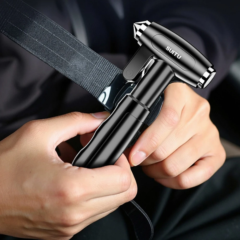 

2-в-1 автомобильный безопасный молоток, мини-выключатель оконного стекла, резак для ремней безопасности, наборы инструментов для аварийной эвакуации автомобиля, мини-аксессуары для салона автомобиля