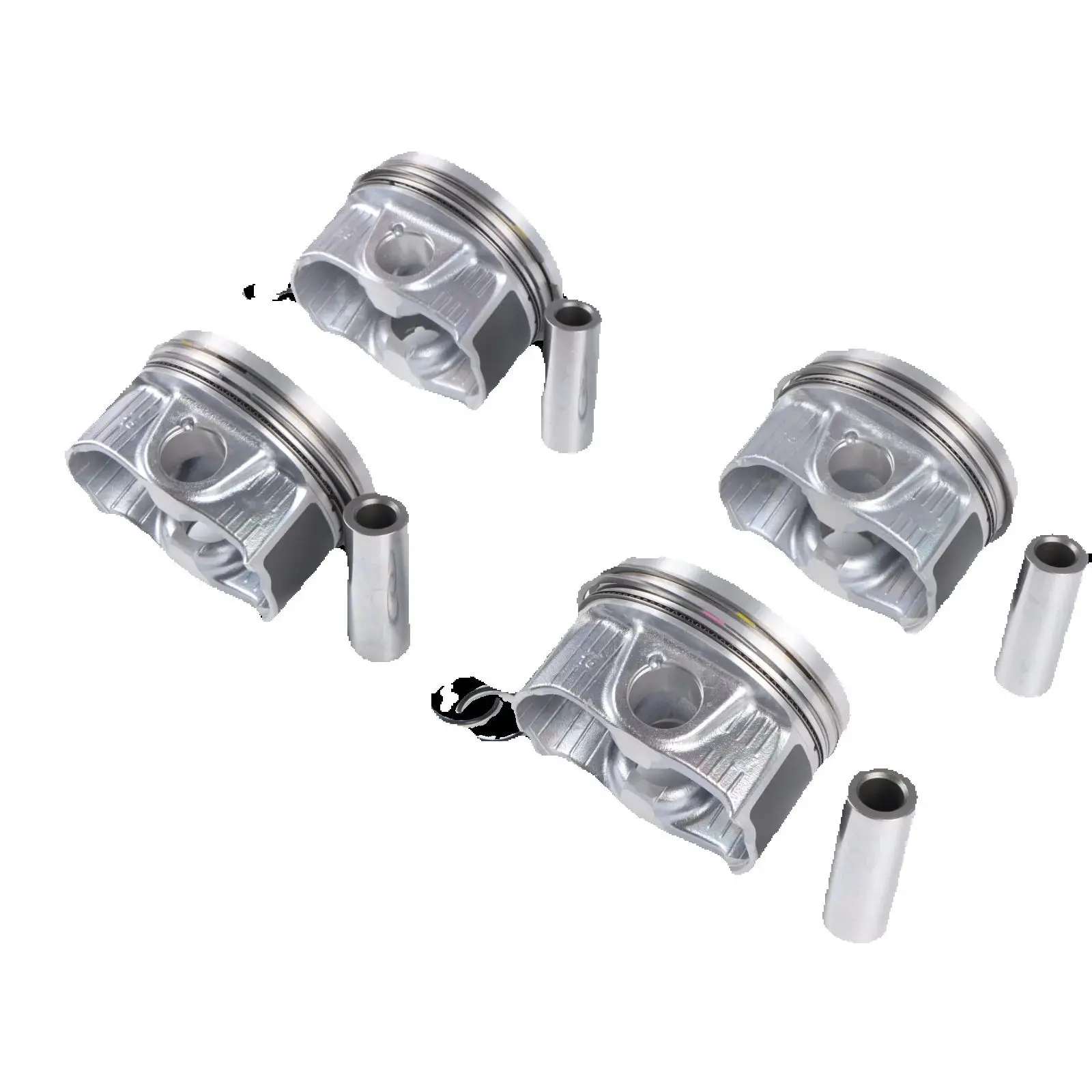 4 قطعة حلقات المكبس مجموعة لمرسيدس بنز C-Class E-Class GLC GLE 2019-2023 M264 2.0T 2640301800 قطع غيار السيارات #5