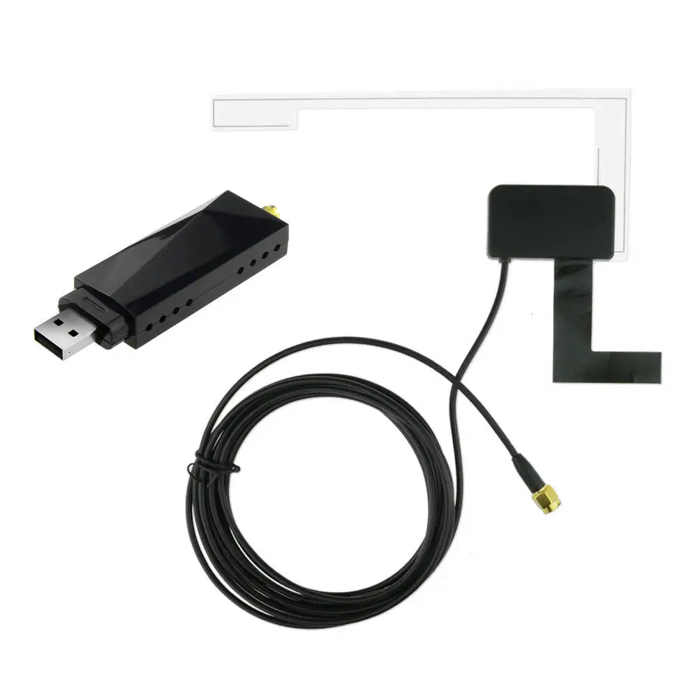 Car DAB Radio Navigation Antenna Digital Radio Receiver Aerial Android Navigation USB Radio Adapter Tuner