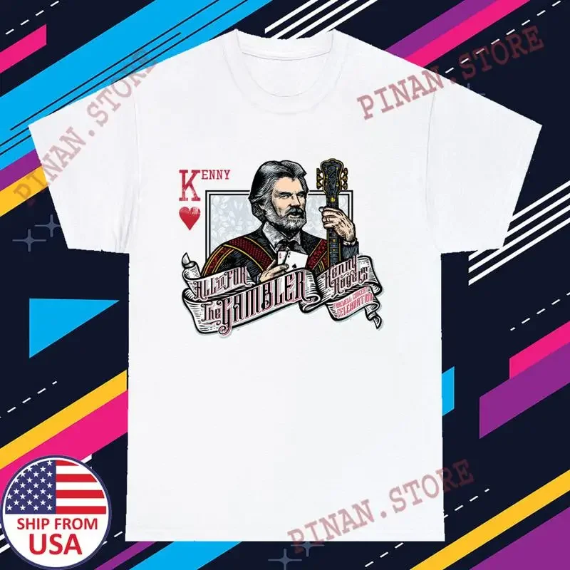 Kenny Rogers The Gambler Men'S White Size S 5Xl T shirt