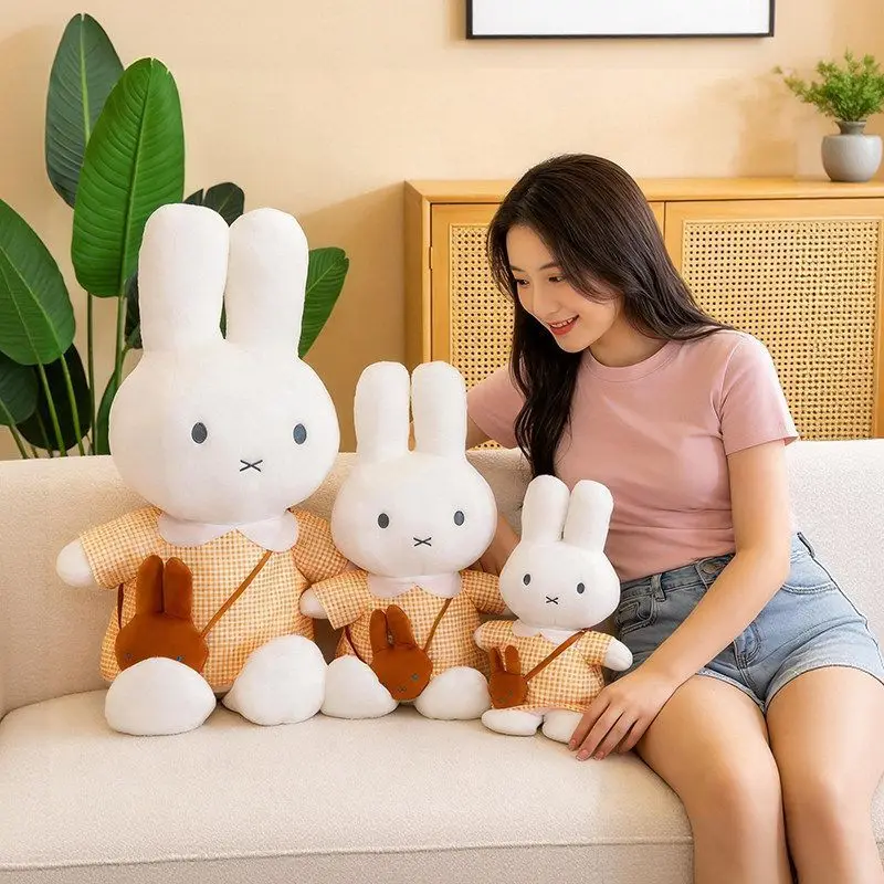 Cartoon Kawaii Miffy Simple New Style Fashion Children Doll Good Looks Stuffed Toys Universal Soft Birthday Gift Send To Friends