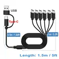 6 in 2-(Black)-150cm