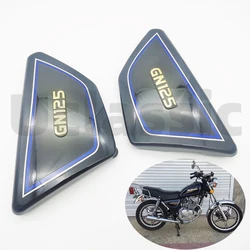 High Quality Motorcycle Battery Side Cover  Right & Left Frame Side Covers Panels For Suzuki GN 125 GN125 PARTS