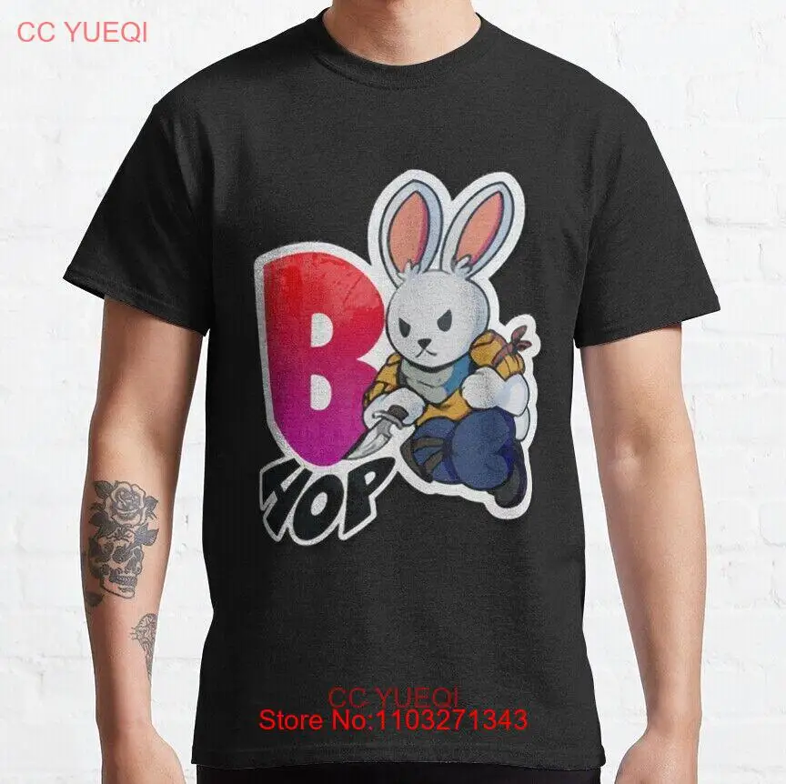 Классическая винтажная Ретро футболка унисекс Bunny Hop Bhop Классическая винтажная Ретро футболка унисекс Bunny Hop Bhop