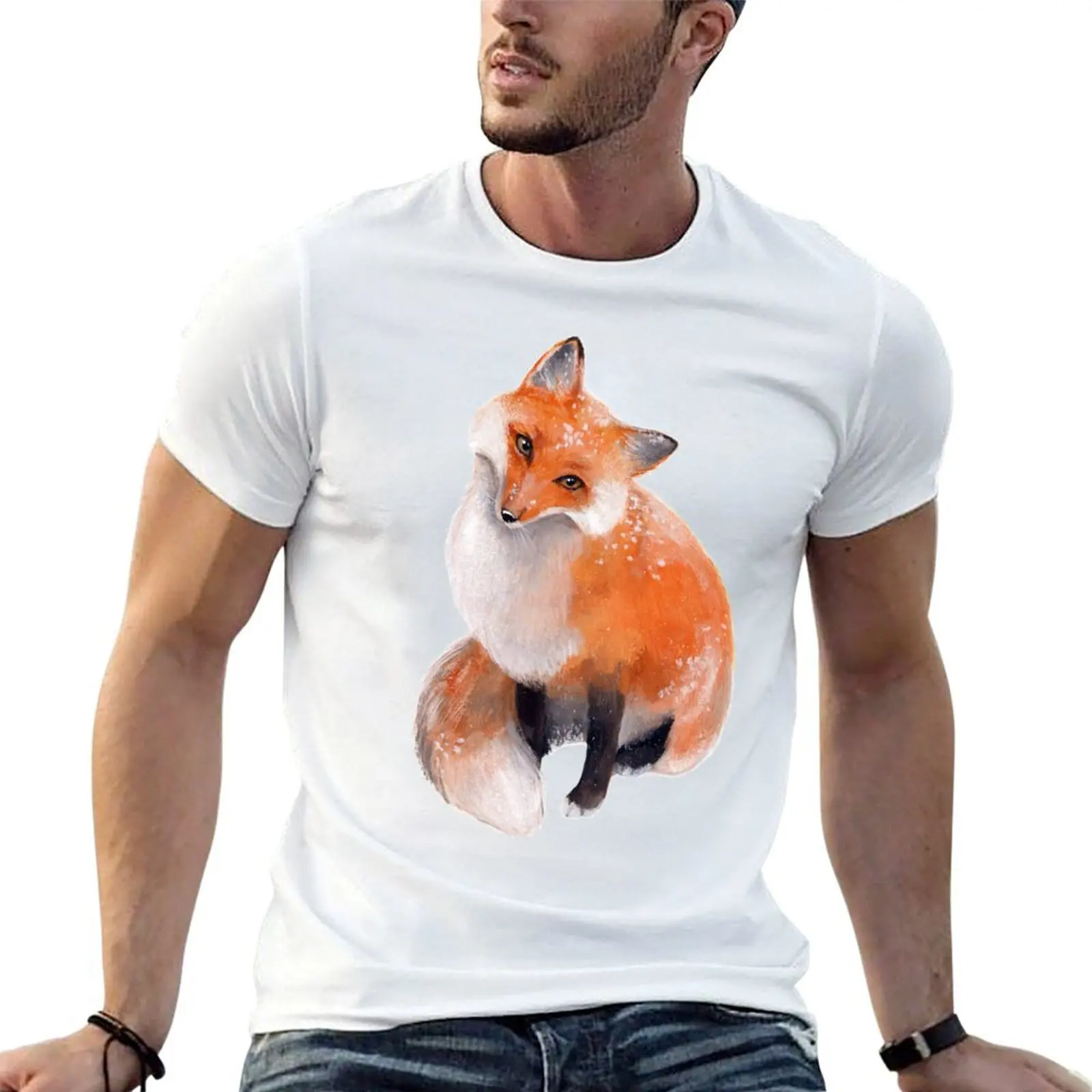 Fox T-Shirt Basic Lightweight Short Sleeve Tee