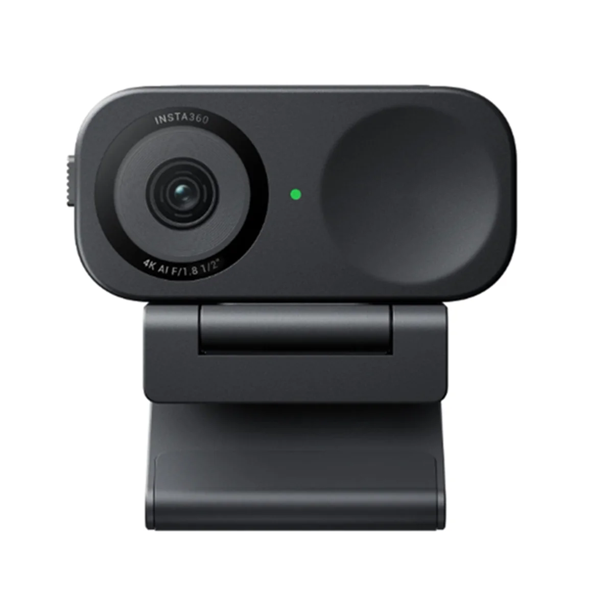 ABXHA لكاميرا ويب Insta360 Link 2C Smart 4K - مستشعر 1/2 بوصة متفوق، تأطير تلقائي، HDR، كاميرا حية ذكية بميكروفون لإلغاء الضوضاء