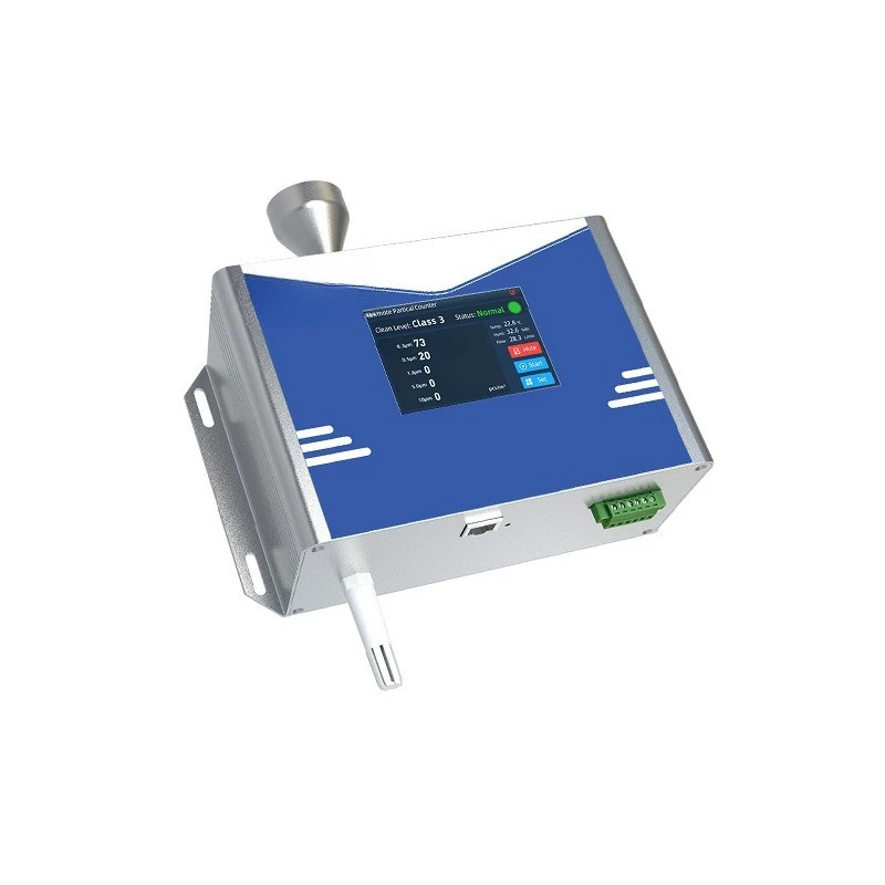 

Detection of air quality Clean dust-free workshop Powder concentration Particle laser dust particle counter