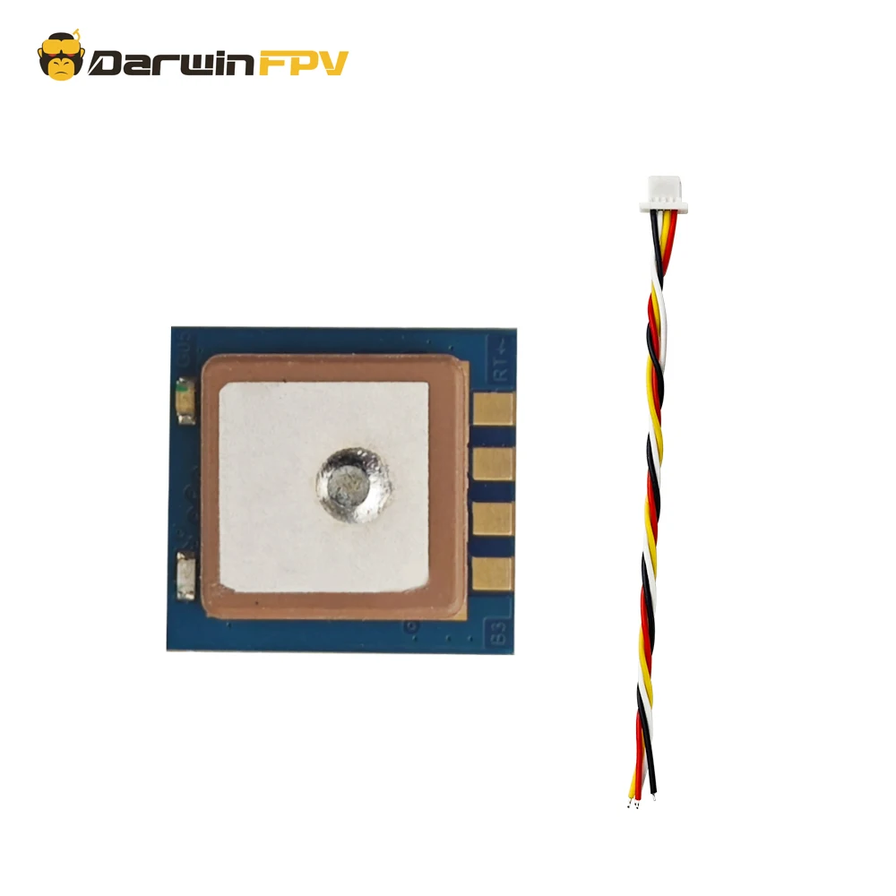 【5-Mod 48-Sat | 10Hz Update】DarwinFPV-M1018/M1012 GPS Tracker  |  Fast Thermal Startup for FPV Drones & RC Models