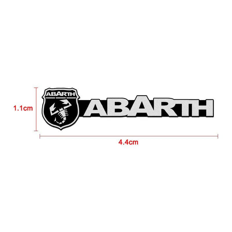 3D Car Stickers Aluminum Emblem interior Speaker audio Badge For Abarth Stilo Ducato Palio Bravo Linea Doblo 500 Grande Tipo