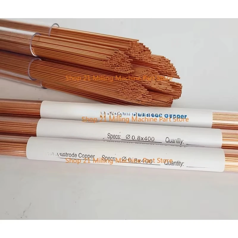 EDM Piercing Machine Copper Pipe Punching Machine Single Hole Electrode Tube 0.5-3.0x400mm