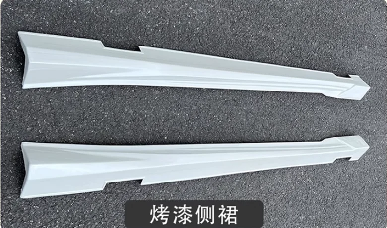 ABS Paint Side Extension Body Skirts Panels Body Skirts Kit Lip Cover For Honda Accord 2018 2019 2020 2021 2022