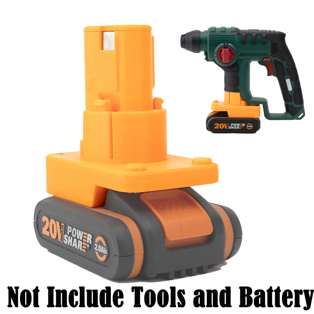 

Электрический адаптер-конвертер для аккумуляторов Worx 20V 4PIN WA3551.1 (литиевые) для электроинструментов PARKSIDE X12V (литий-ионных) (без аккумулятора)