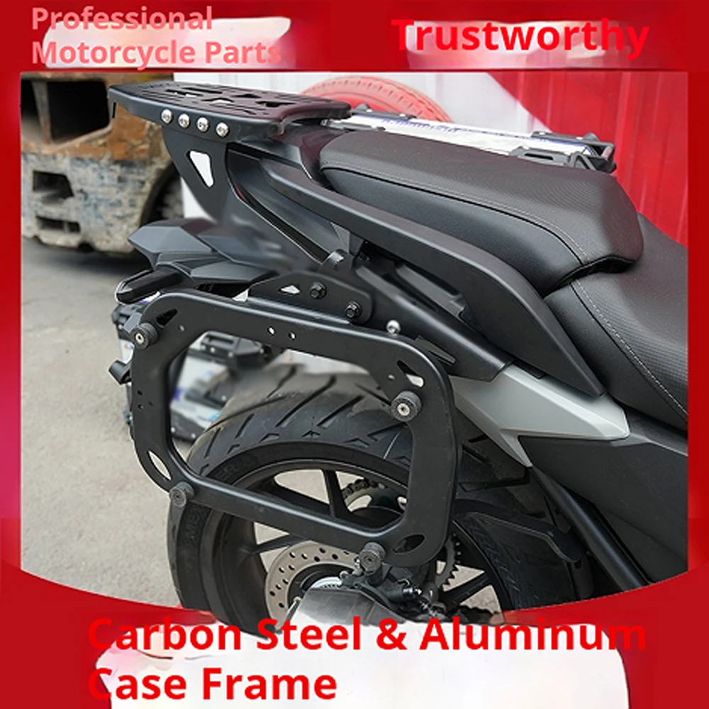 For Honda NC750X 2025 NC750X DS Aluminum Side Case Rack Top Case Carrier Luggage Rack Accesorios Moto Accessori Moto