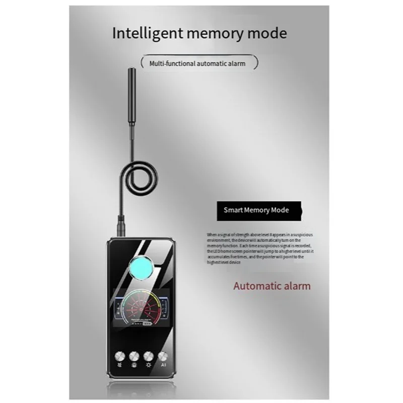 A52T Laser Infrarood Detector Signaal GPS Tracker Mini Bug Finder Anti Detector Aftappen Draadloze Cam Bug Gadget VS K18