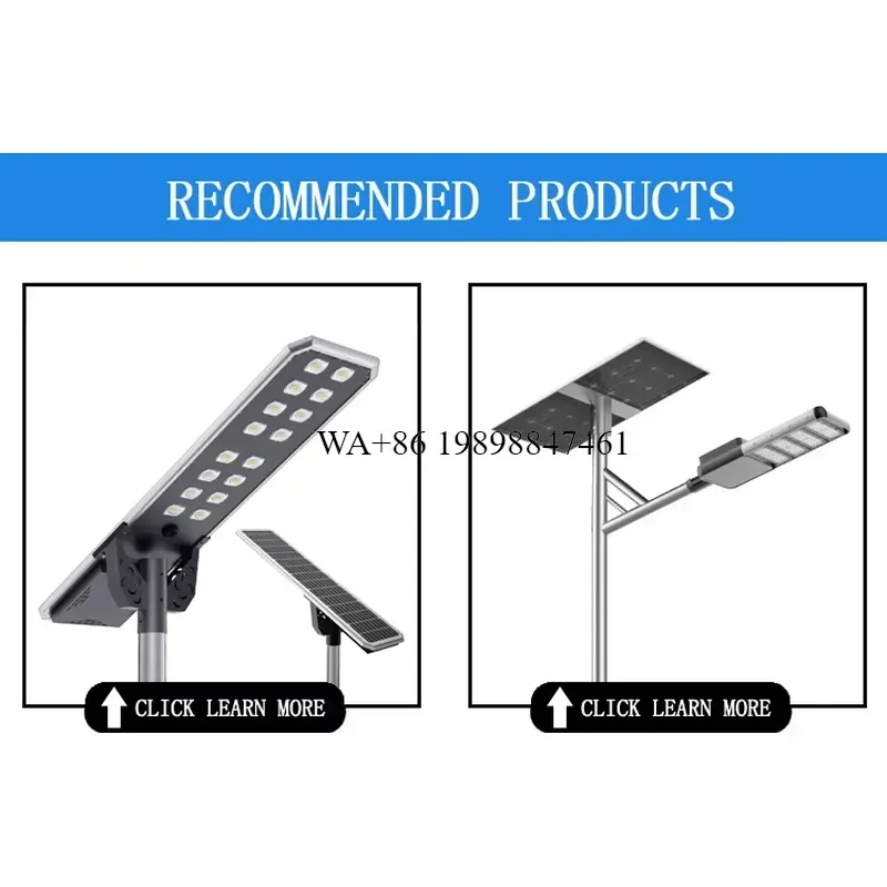 Wmwmnu New Product Solar Street Light for Nomo