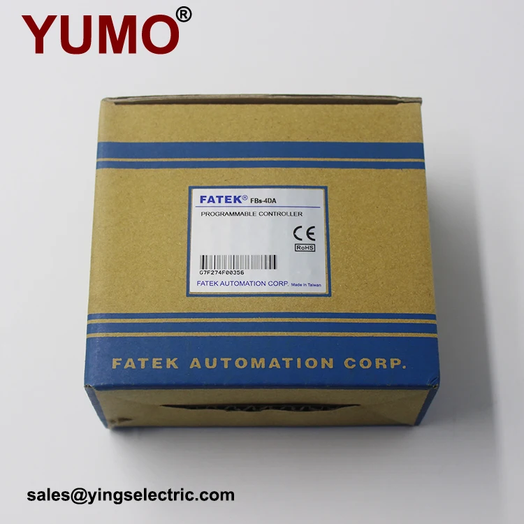 プログラム可能なロジックコントローラーモジュール、4つのアナログ出力、fatek plc、FBs-4DA