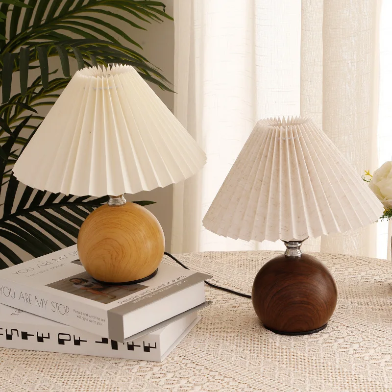 Bedside Night Light Warm Romantic Desktop Table Lamp Ambient Decor for Bedroom Living Room Study