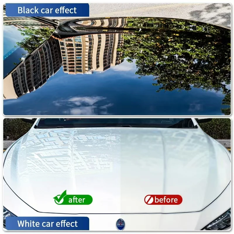 Car ceramic nano coating agent,polishing coating, integrated design of coating agent and brush,more convenient and simple to use