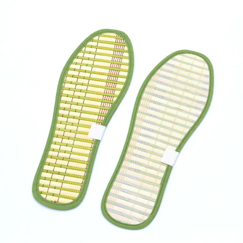 Natural Bamboo Insoles For Shoes Men Women Sandal Pad Anti-feet Bacteria Sweat-absorbent Breathable Deodorant Fragrance Insoles