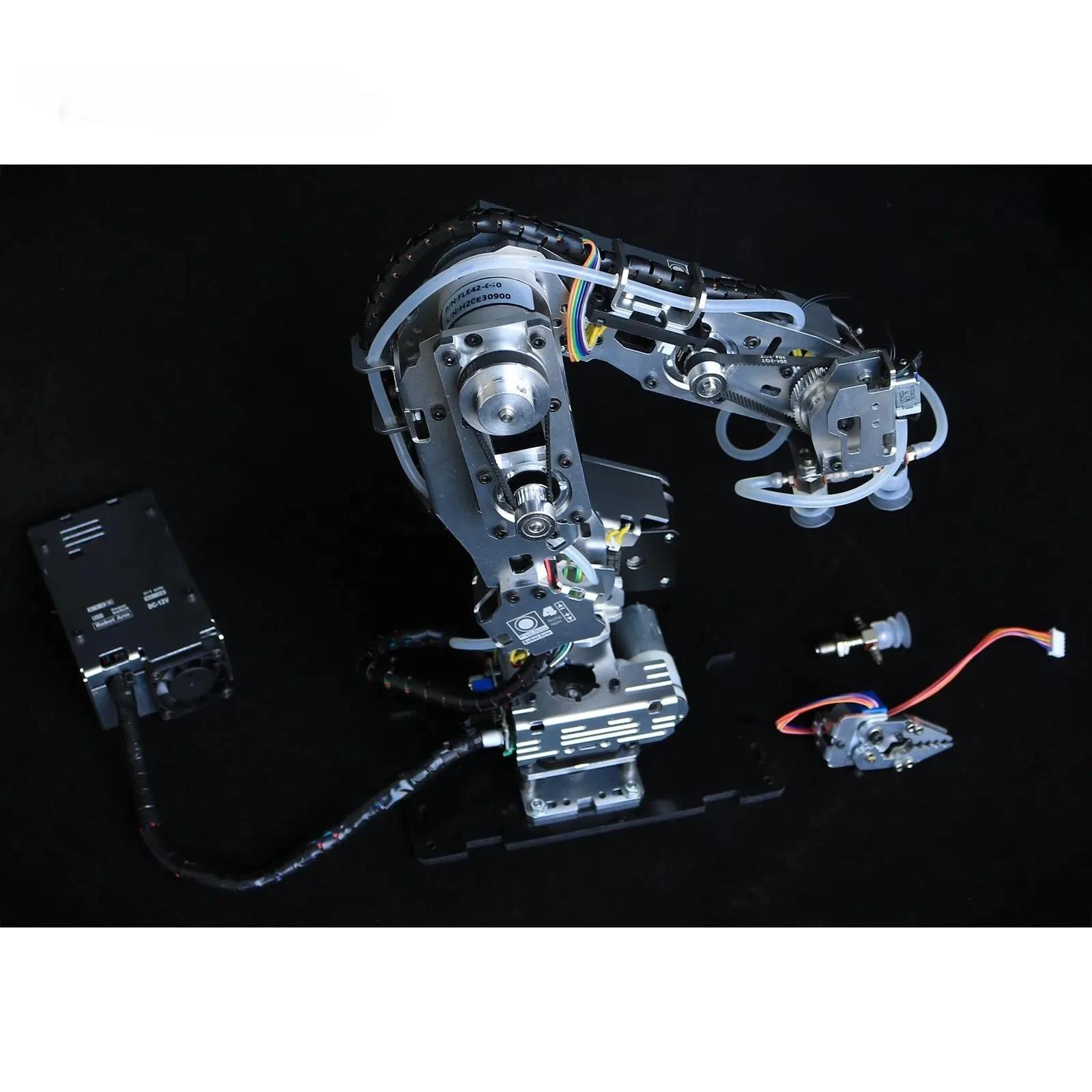 24D Industrial Robot Arm 4-Axis Stepping Mechanical Arm High Precision Planetary Reduction Motor