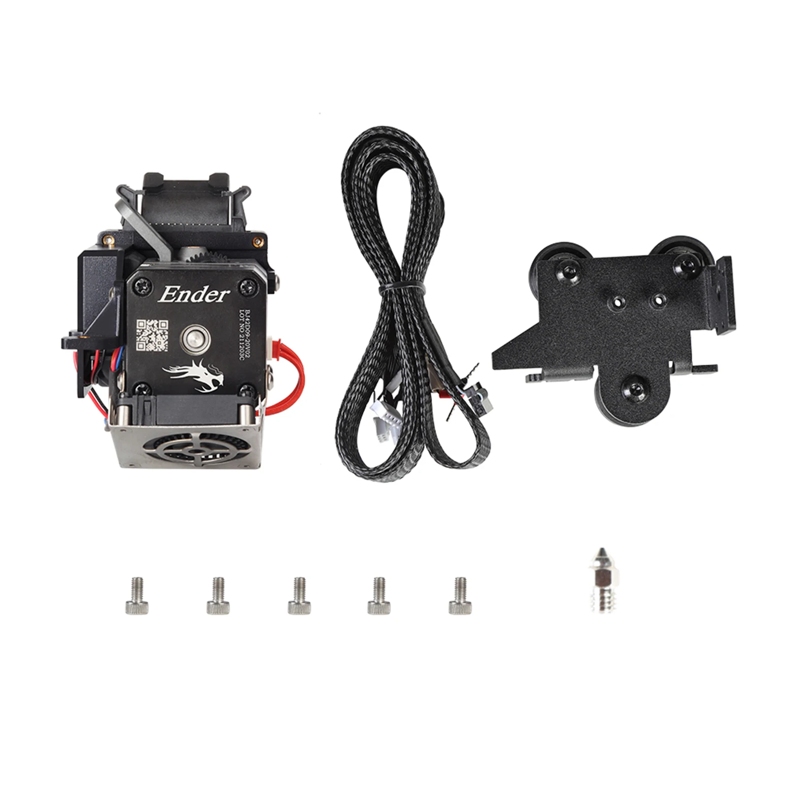 Creality 3D Printer Sprite Extruder Pro Kit Direct Drive All Metal Dual Gear 1.75MM Filament for Ender 3 V2/Ender-3 3D Printers