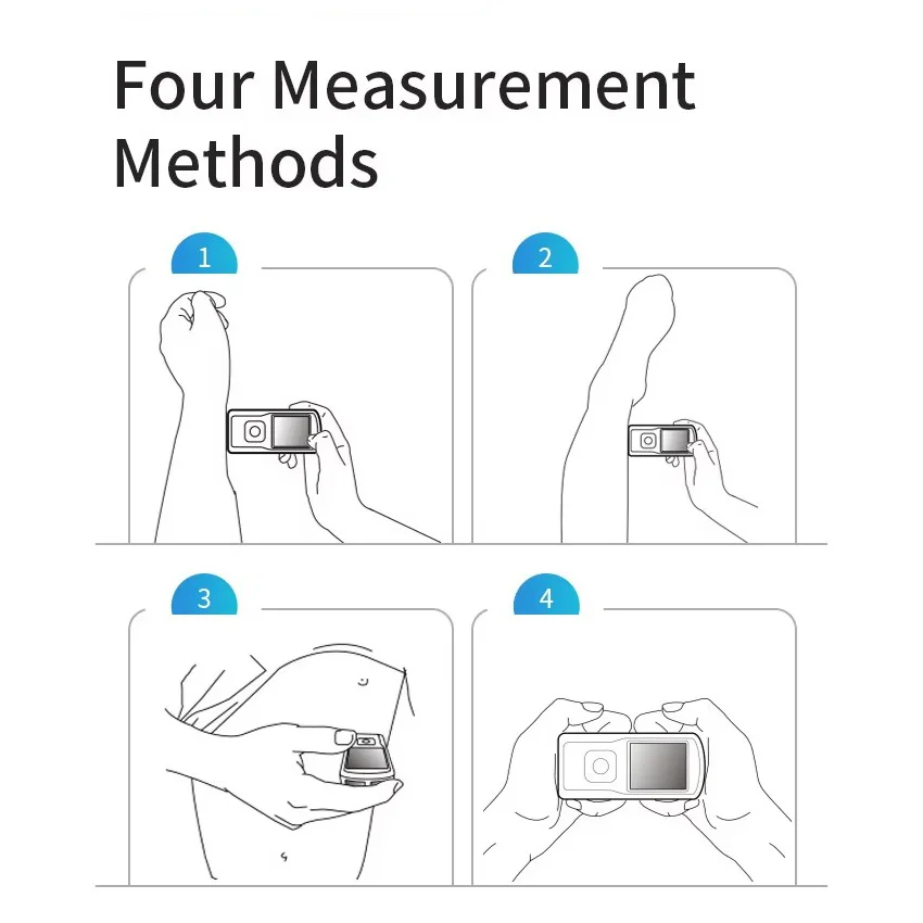 Bluetooth Portable Handheld ECG EKG Monitoring PM10 Electrocardiogram Digital Electronic Multi-functional Visual ECG Machine