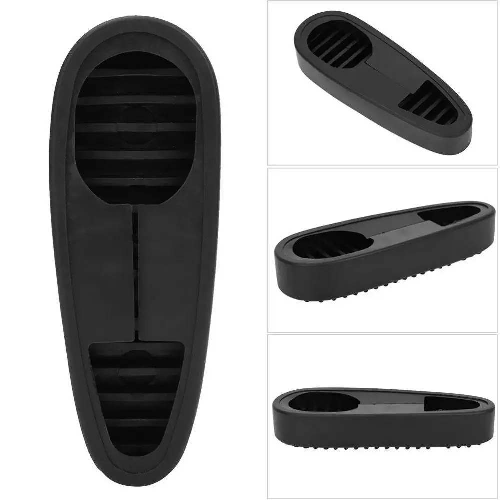 Rubber Combat Buttpad Anti-slip Stock Buttpad For AR15/M4 Rifle Recoil Buttpad