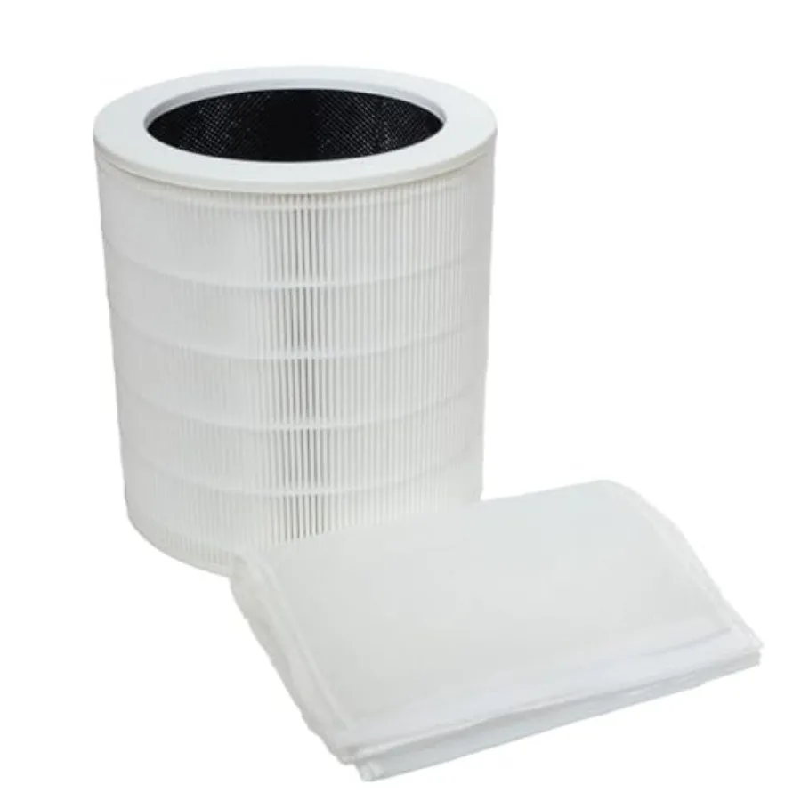 

Сменный фильтр, совместимый с очистителем воздуха CUCKOO CAC-K1910FWH13 HEPA с активированным углем 2-в-1, 3-ступенчатая фильтрация, предварительная функция