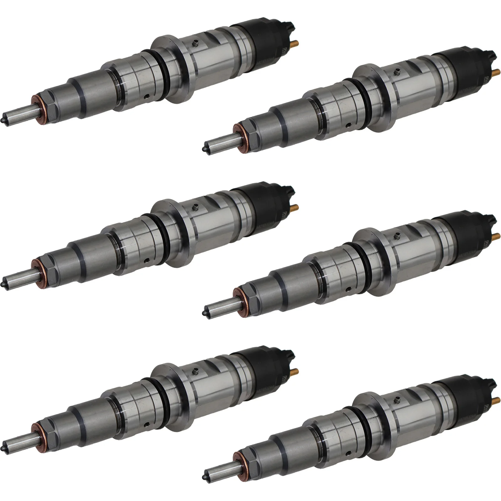 

6PCS Fuel Injector 0445120329 Compatible for Dongfeng Cummins ISB/ISDE4.5 Marine Engine